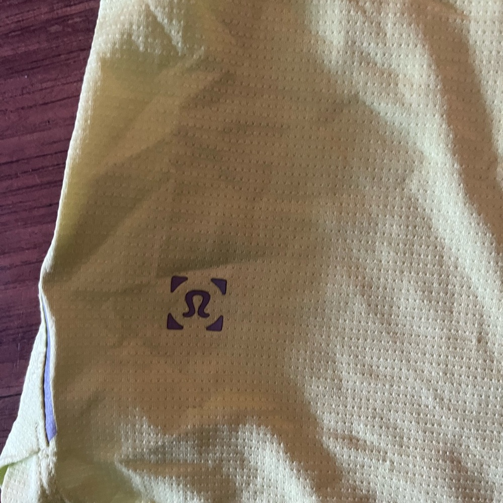 lululemon athletica Yellow Tank Top